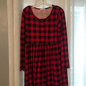 Buffalo Plaid Dress